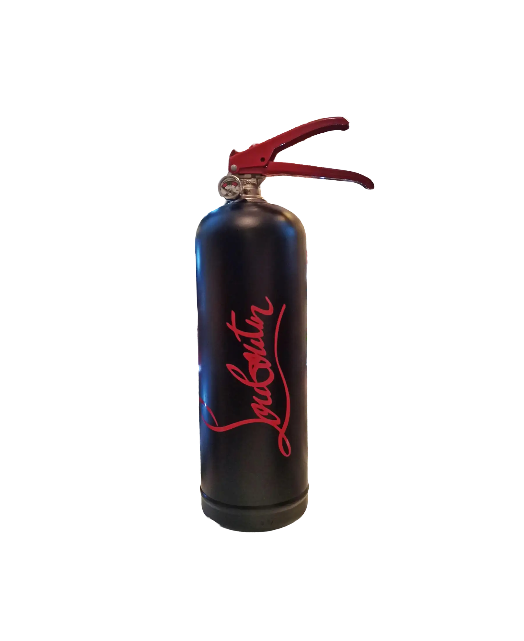 extincteur decoratif louboutin cadeau noel 2025 110 euros
