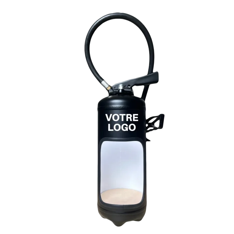 Extincteur ouvert à customiser