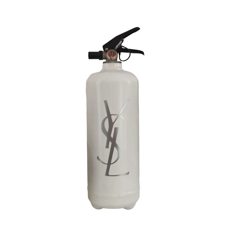 Extincteur "YSL" blanc
