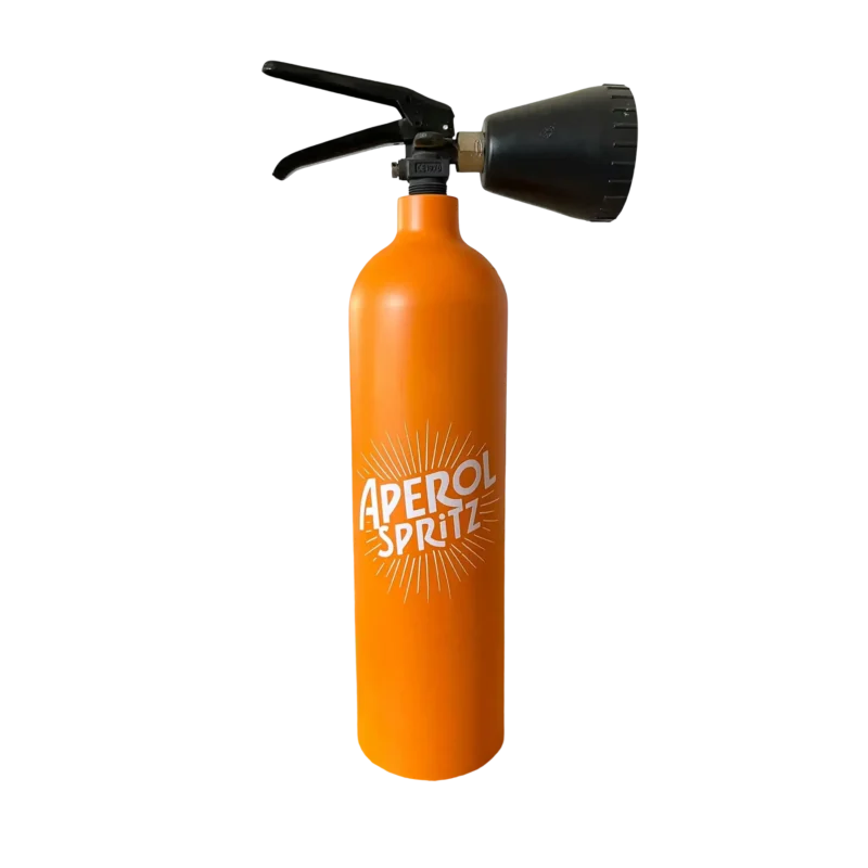 Extincteur "Aperol Spritz" orange