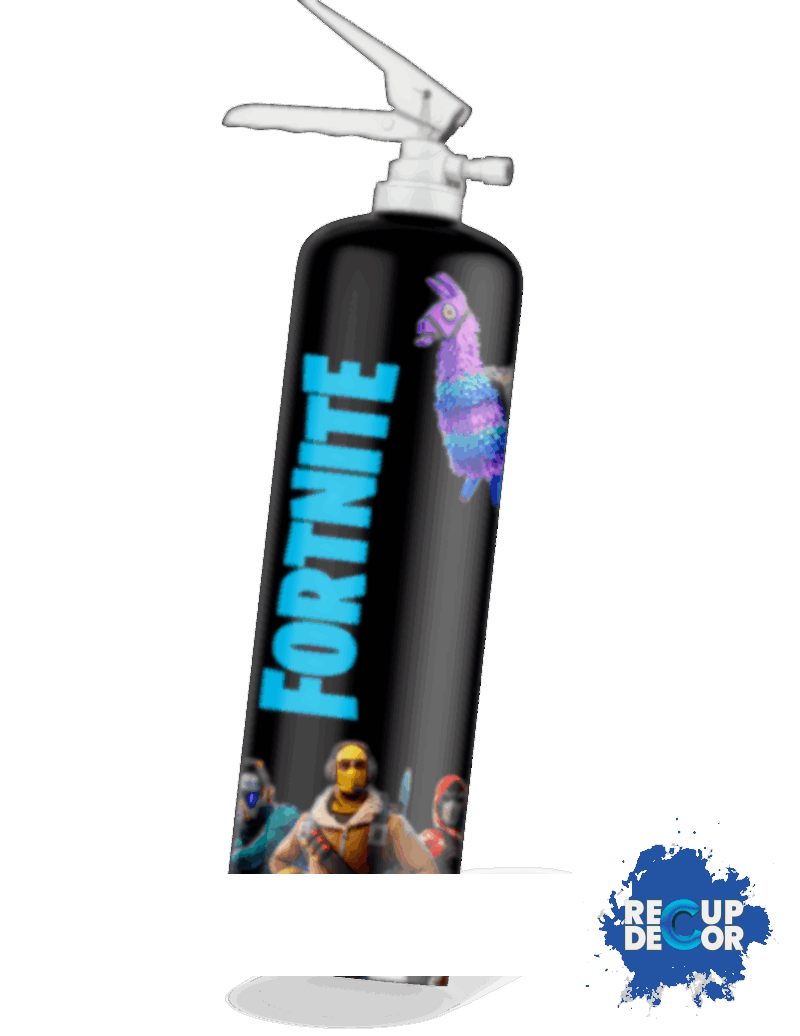 Extincteur "Fortnite" noir
