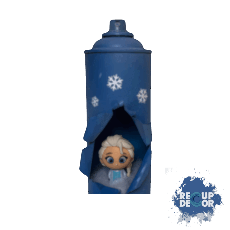 Aérosol "Reine des neiges"