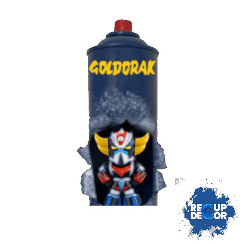 Aérosol "Goldorak"