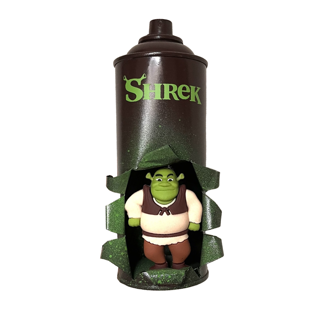 bombe aerosol shrek cadeau noel 2025 35 euros