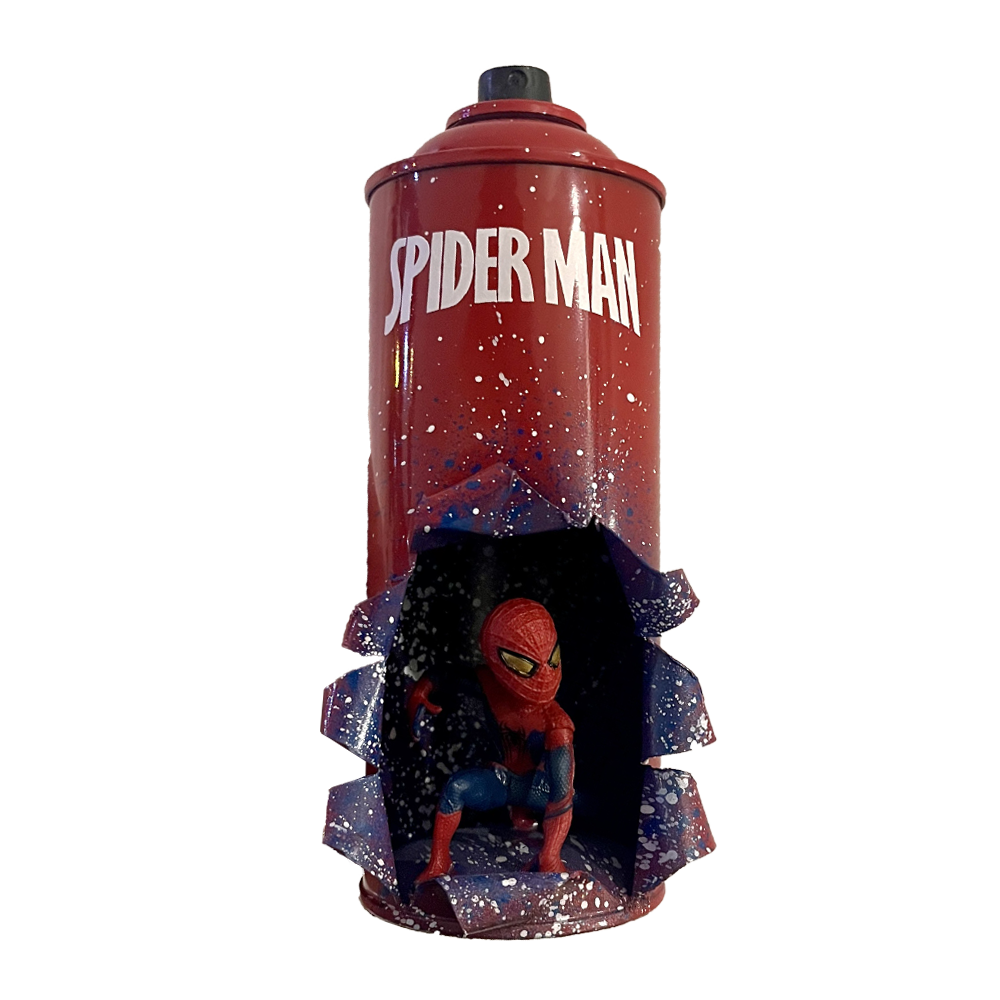 bombe aerosol spiderman cadeau noel 2025 35 euros