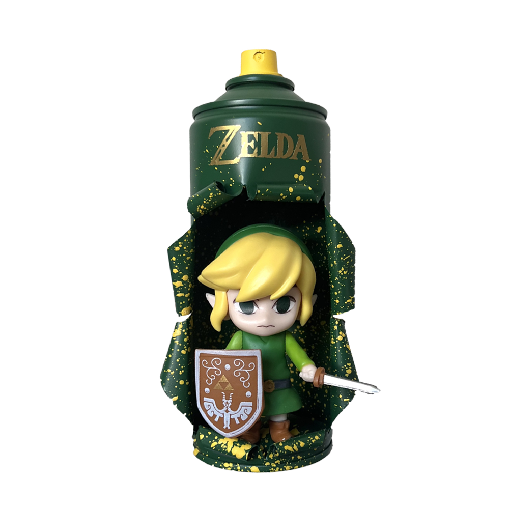 bombe aerosol zelda cadeau noel 2025 40 euros