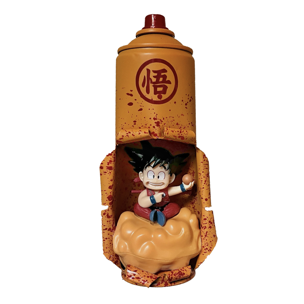bombe aerosol dragon ball cadeau noel 2025 45 euros
