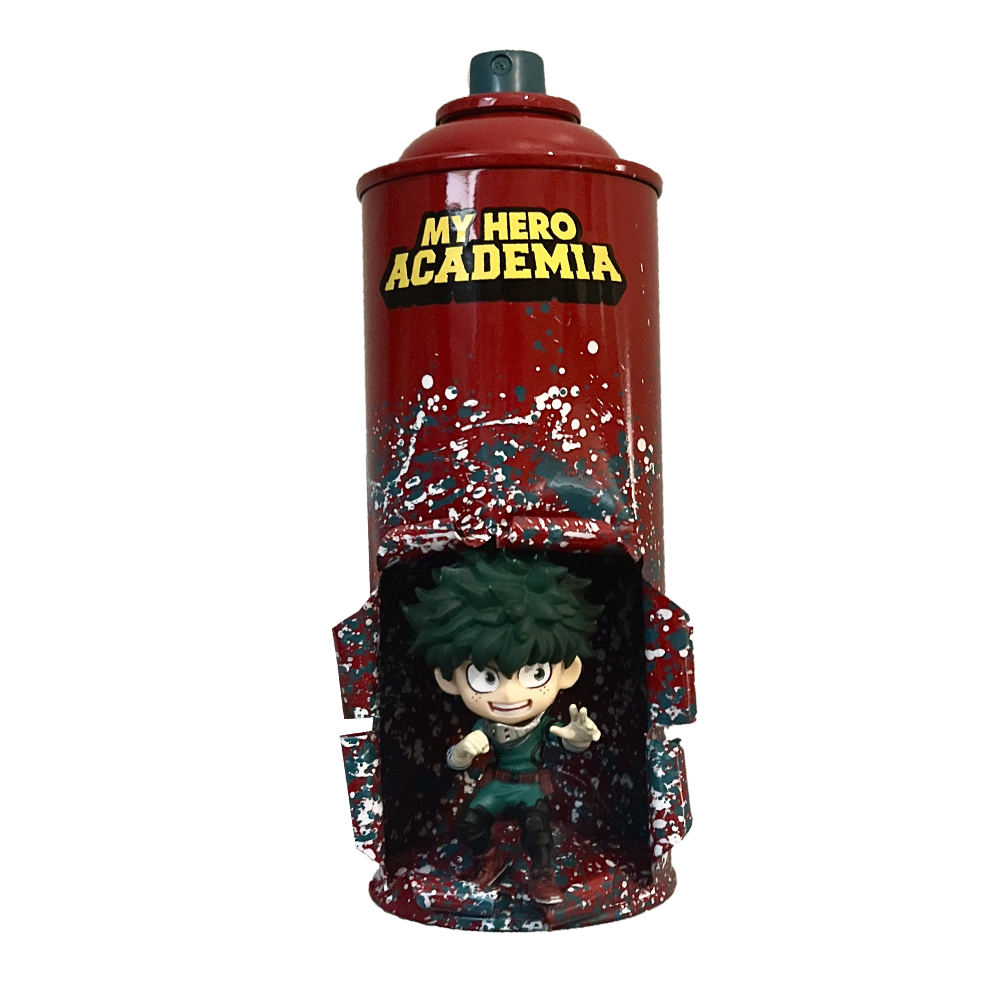 bombe aerosol my hero academia cadeau noel 2025 40 euros